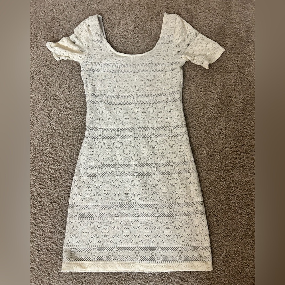 Abercrombie and Fitch white dress